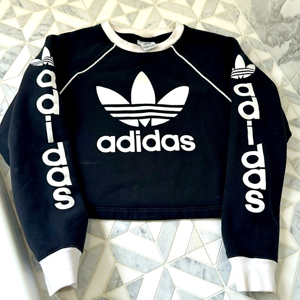 ADIDAS CROPPED SWEATER